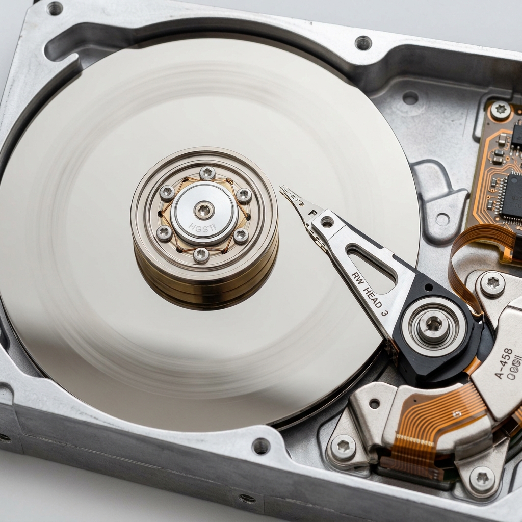HDD Internal View
